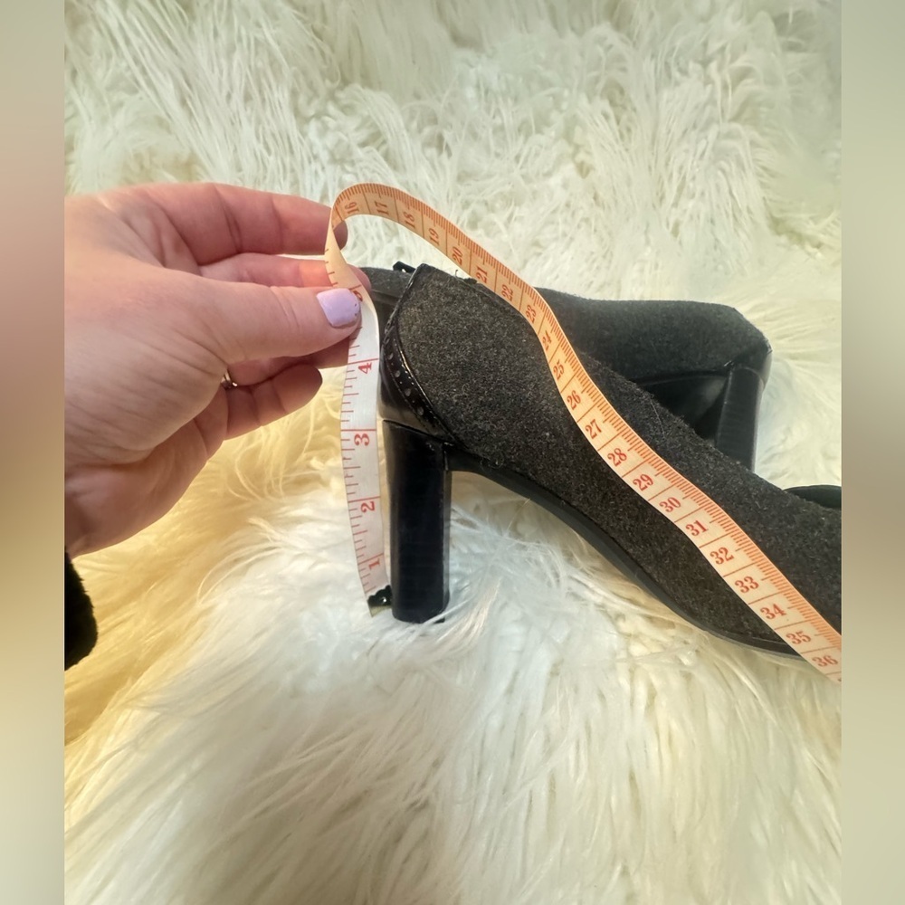 Stuart Weitzman Vintage Fringe Wool Blend with Buckle Y2K size 6 - Picture 5 of 8